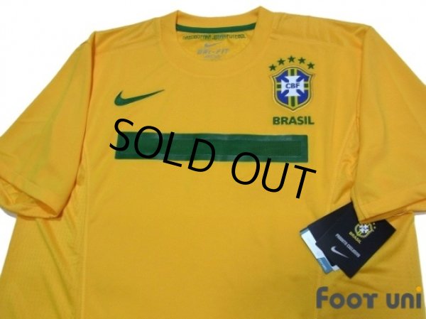 Photo3: Brazil 2011 Home Shirt w/tags (3)