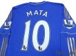 Photo4: Chelsea 2012-2013 Home Long Sleeve Shirt #10 Mata BARCLAYS PREMIER LEAGUE Patch/Badge (4)