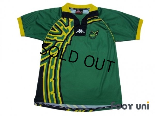 Photo1: Jamaica 1998 Away Shirt (1)