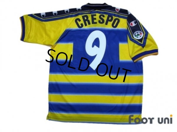 AFA ユニフォーム Hernan Crespo Parma 9番 ストライプ AFA ユニフォーム Hernan Crespo Parma 9番 ストライプ - メルカリ