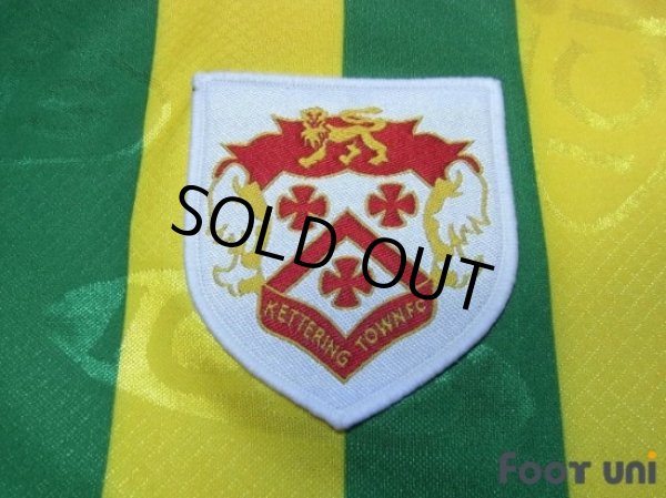 Photo5: Kettering Town FC 1997-1998 Away Long Sleeve Shirt (5)