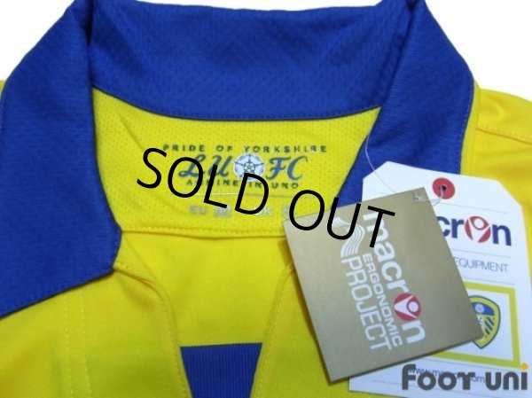 Photo4: Leeds United AFC 2009-2010 Away Shirt w/tags (4)