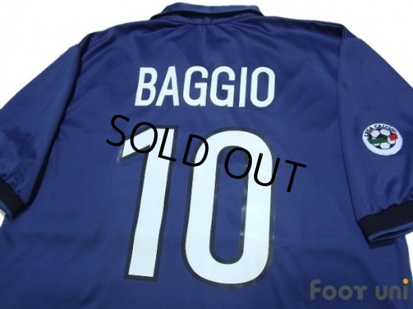 Photo4: Inter Milan 1998-1999 3RD Shirt #10 Baggio Lega Calcio Patch/Badge (4)