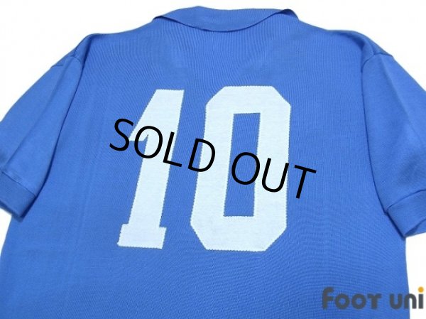 Photo4: Napoli 1989-1990 Home Reprint Shirt #10  (4)