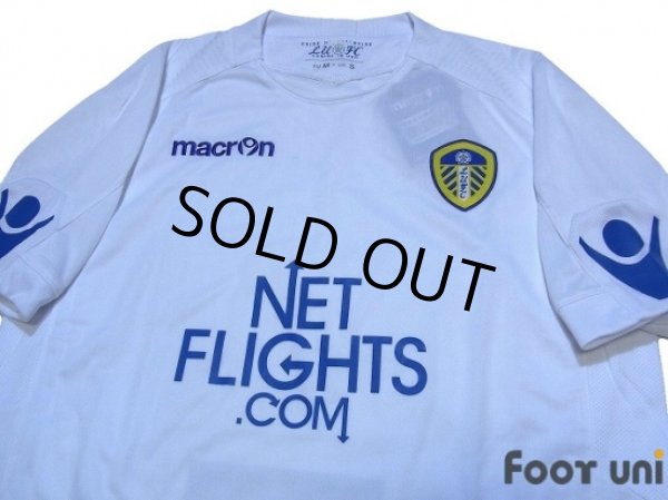 Photo3: Leeds United AFC 2010-2011 Home Shirt w/tags (3)