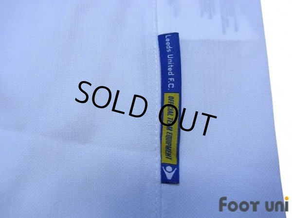 Photo6: Leeds United AFC 2010-2011 Home Shirt w/tags (6)