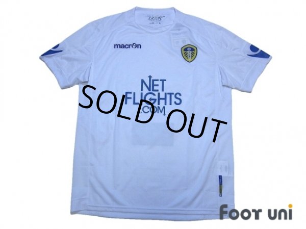 Photo1: Leeds United AFC 2010-2011 Home Shirt w/tags (1)