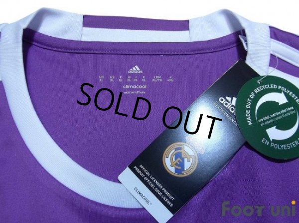 Photo5: Real Madrid 2016-2017 Away Shirt #7 Ronaldo w/tags (5)