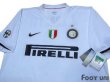 Photo3: Inter Milan 2008-2009 Away Shirt #4 J.Zanetti w/tags Lega Calcio Serie A Tim Patch/Badge Scudetto Patch/Badge (3)