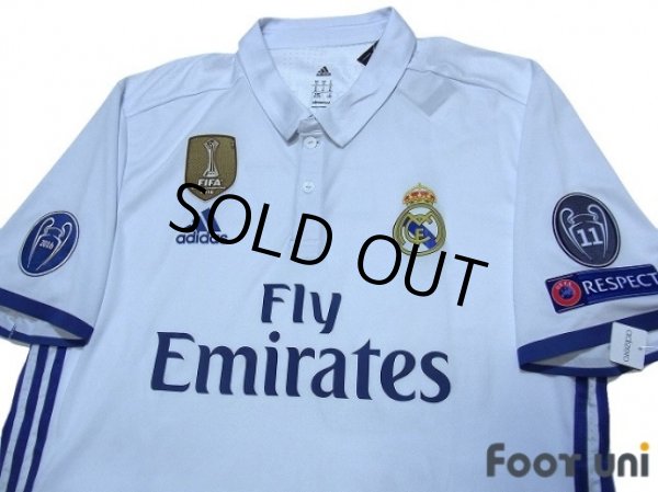 Photo3: Real Madrid 2016-2017 Home Authentic Shirt #7 Ronaldo w/tags (3)