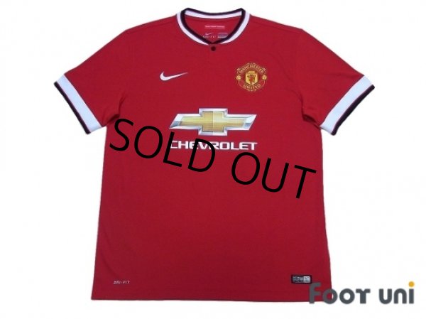 Photo1: Manchester United 2014-2015 Home Shirt w/tags (1)