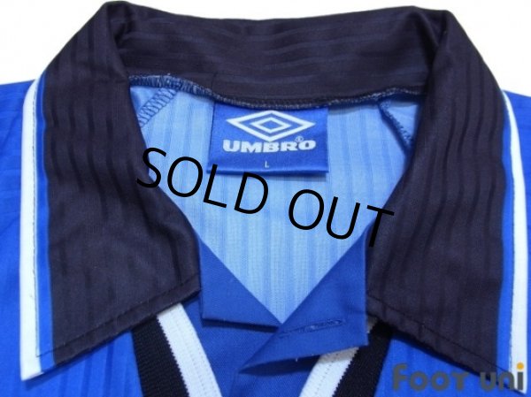 Photo5: Manchester United 1996-1998 3RD Shirt #7 Cantona Champion 1995-1996 The F.A. Premier League Patch/Badge (5)