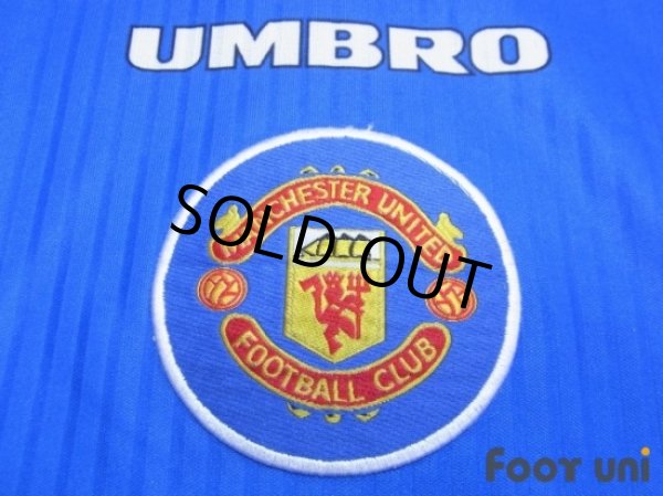 Photo7: Manchester United 1996-1998 3RD Shirt #7 Cantona Champion 1995-1996 The F.A. Premier League Patch/Badge (7)