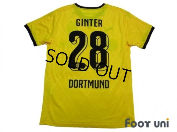Photo2: Borussia Dortmund 2015-2016 Home Shirt #28 Ginter (2)