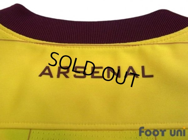 Photo8: Arsenal 2010-2011 Away Long Sleeve Shirt #23 Arshavin (8)