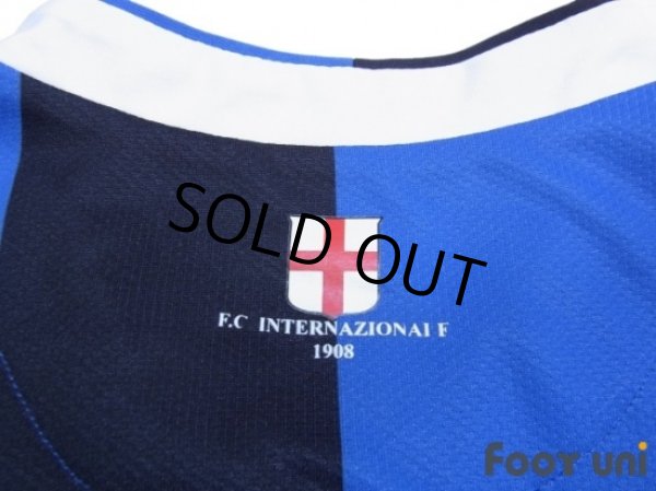 Photo7: Inter Milan 2006-2007 Home Shirt Champions League Patch/Badge Coppa Italia Patch/Badge Scudetto Patch/Badge (7)