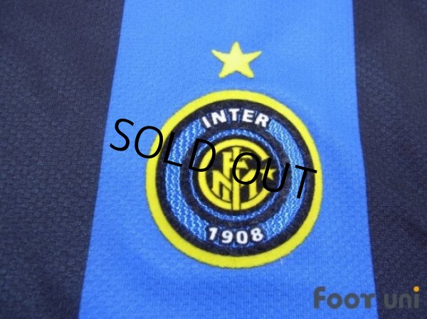 Photo5: Inter Milan 2006-2007 Home Shirt Champions League Patch/Badge Coppa Italia Patch/Badge Scudetto Patch/Badge (5)