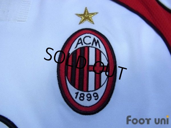 Photo6: AC Milan 2000-2002 Away Long Sleeve Shirt #10 Boban Lega Calcio Patch/Badge (6)