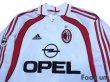 Photo3: AC Milan 2000-2002 Away Long Sleeve Shirt #10 Boban Lega Calcio Patch/Badge (3)