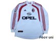 Photo1: AC Milan 2000-2002 Away Long Sleeve Shirt #10 Boban Lega Calcio Patch/Badge (1)