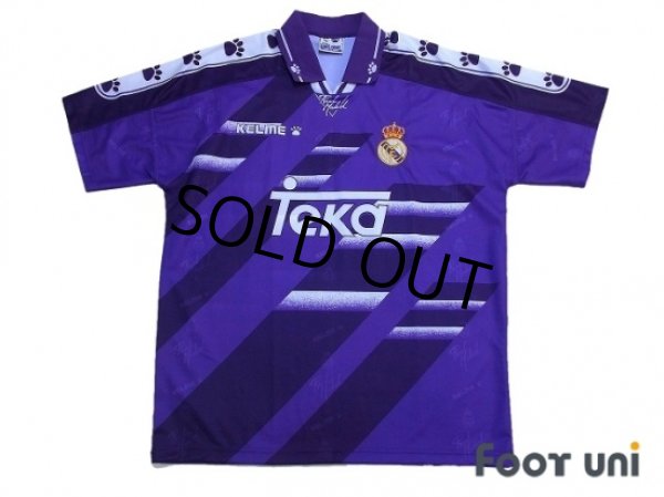 Photo1: Real Madrid 1994-1996 Away Shirt (1)