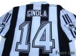 Photo4: Newcastle 1995-1997 Home Shirt #14 Ginola The F.A. Premier League Patch/Badge (4)