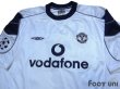 Photo3: Manchester United 2000-2001 Away Shirt #7 Beckham Champions League Patch/Badge (3)