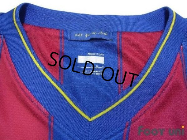 Photo4: Barcelona 2009-2010 Home L/S Shirt LFP Patch/Badge (4)