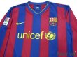 Photo3: Barcelona 2009-2010 Home L/S Shirt LFP Patch/Badge (3)
