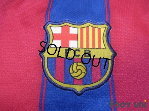 Photo5: Barcelona 2009-2010 Home L/S Shirt LFP Patch/Badge (5)