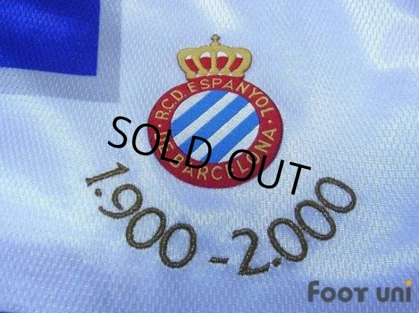 Photo5: Espanyol 2000-2001 Centenario Home Shirt (5)