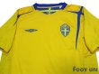 Photo3: Sweden 2006 Home Shirt (3)