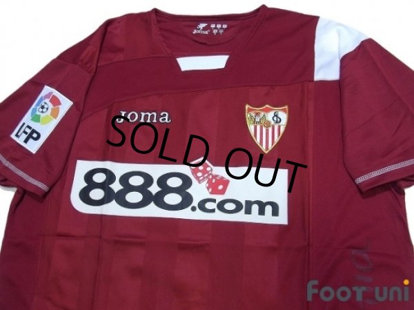 Photo3: Sevilla 2007-2008 Away Shirt #4 Daniel Alves LFP Patch/Badge (3)