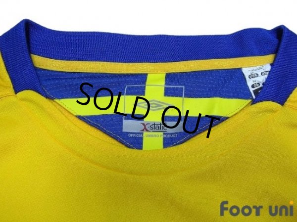 Photo4: Sweden 2006 Home Shirt (4)