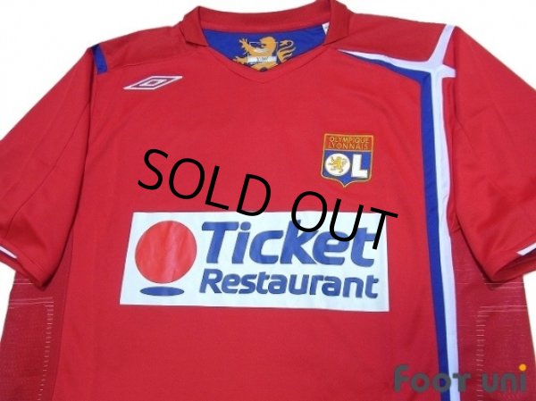 Photo3: Olympique Lyonnais 2006-2007 Away Shirt #21 Tiago (3)