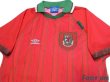 Photo3: Wales 1994-1996 Home Shirt (3)