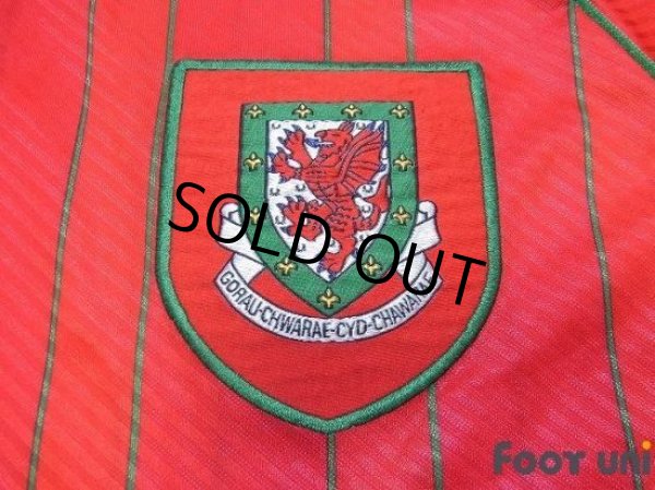 Photo5: Wales 1994-1996 Home Shirt (5)