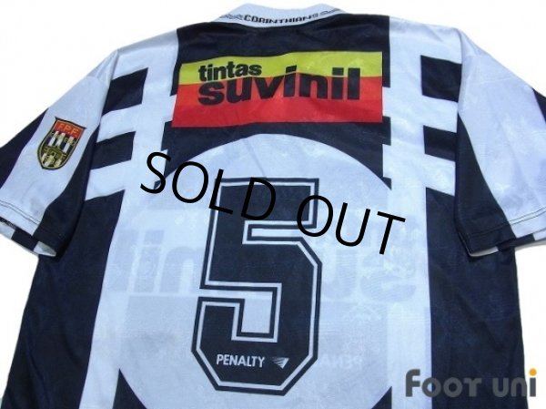 Photo4: Corinthians 1996 4TH Shirt #5 (4)