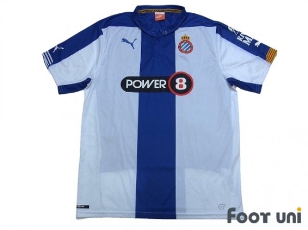 Photo1: Espanyol 2014-2015 Home Shirt (1)