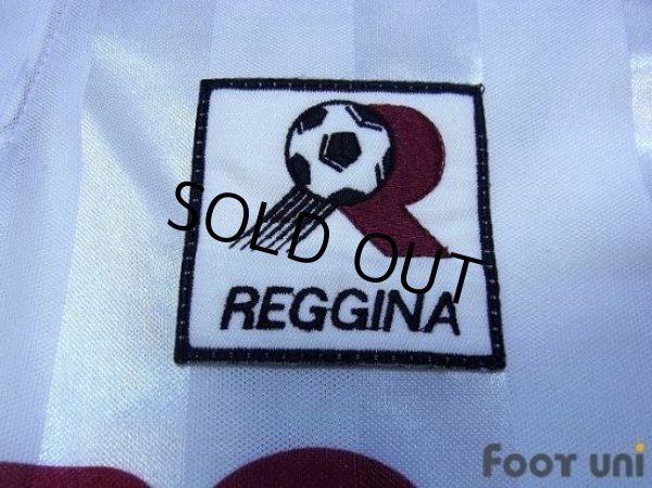 Photo6: Reggina 2002-2003 Away Long Sleeve Shirt #10 Nakamura Lega Calcio Patch/Badge (6)