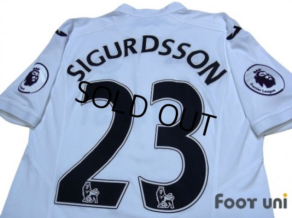 Photo4: Swansea City 2016-2017 Home Shirt #23 Sigurdsson Premier League Patch/Badge (4)