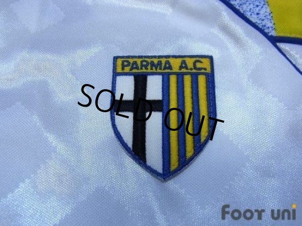 Photo6: Parma 1995-1997 Home Long Sleeve Shirt #10 Zola (6)