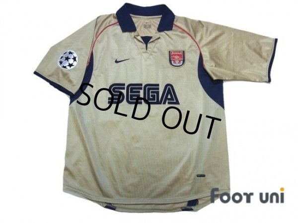 Photo1: Arsenal 2001-2002 Away Shirt #14 Henry Champions League Patch/Badge (1)