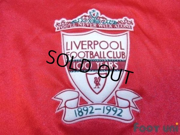 Photo5: Liverpool 1992-1993 Home Shirt (5)
