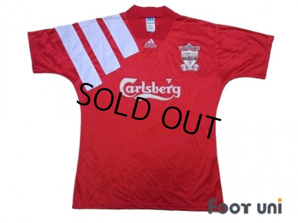 Photo1: Liverpool 1992-1993 Home Shirt (1)