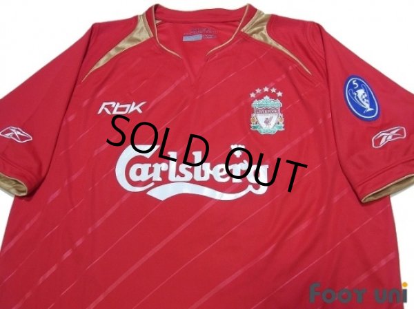 Photo3: Liverpool 2005-2006 Home Shirt UEFA Champions League Trophy Patch/Badge 5  (3)
