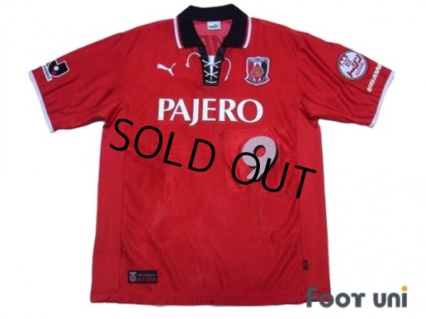 Photo1: Urawa Reds 2001-2002 Home Shirt #9 (1)