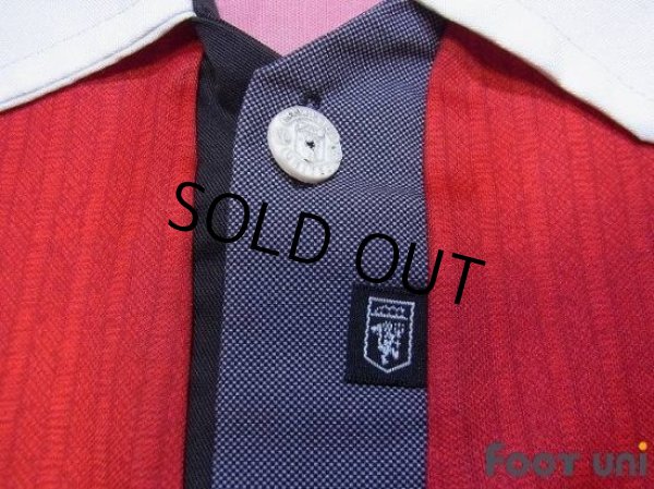 Photo4: Manchester United 1996-1998 Home Long Sleeve Shirt (4)