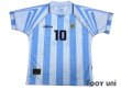 Photo1: Argentina 1996 Home Shirt #10 (1)