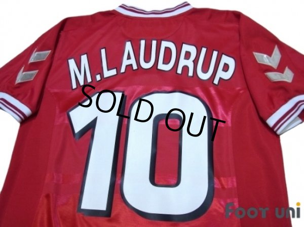 Photo4: Denmark 2000 Home Shirt #10 M.Laudrup  (4)
